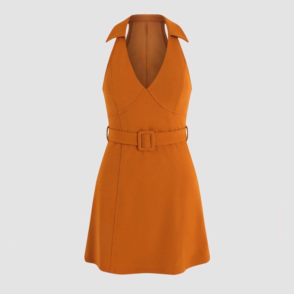 Mini Halter Dress